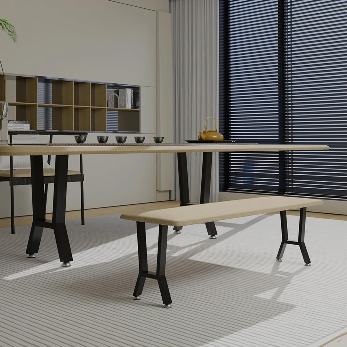 A ŞEKLİ DRESUAR SEHPA AYAĞI - küçük resim 1